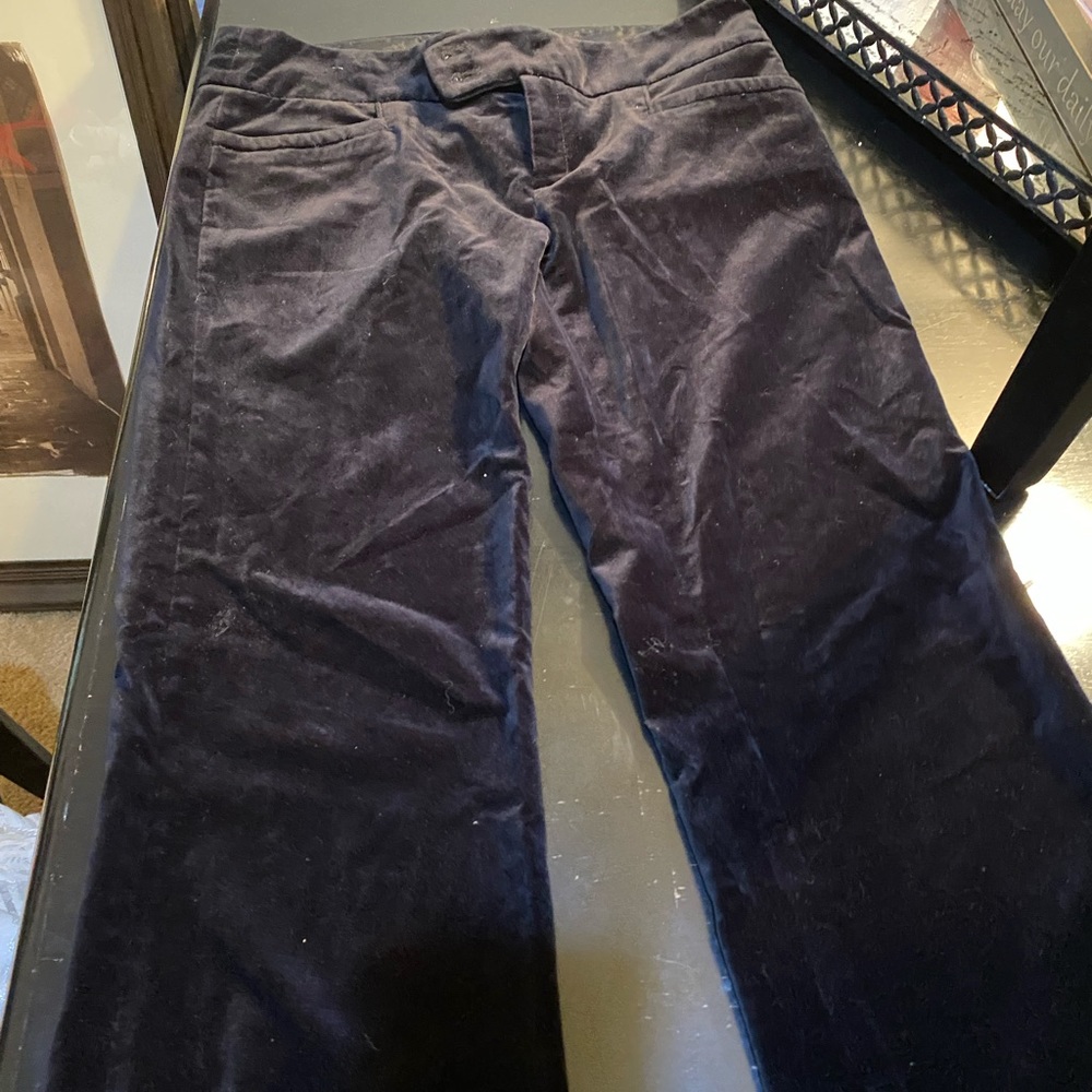 Banana Republic suede slacks for women